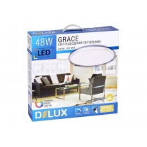 Світильник світлодіодний DELUX LCS-004 Grace 48W 3000 / 6000K + пульт