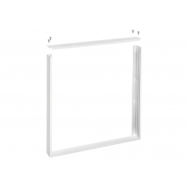 Рамка накладного монтажу для DELUX LED панелей біла