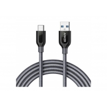 Кабель ANKER Powerline+ USB-C to USB-A 3.0 - 1.8м V3 (Сірий)