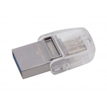 Флеш-пам'ять 128Gb KINGSTON USB Type-C,USB 3.1, сірий