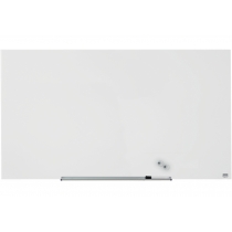 Дошка скляна магнітно-маркерна, ТМ Nobo, 126 x 71 см., колір білий