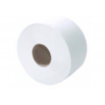 Папір туалетний 2 шари Тіша біла 96 м 850 відривів целюлоза, упаковка 12 рулонів