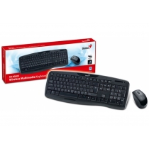 Комплект клавіатура і миша бездротова GENIUS Wireless KB-8000X