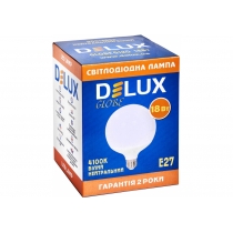 Лампа світлодіодна DELUX Globe G120 18w 4100K Е27 білий