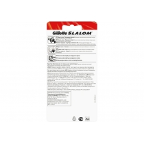 Бритва Gillette SLALOM Red c 1 змінним картриджем