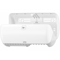 Диспенсер для туалетного паперу в стандартних рулонах Tork на 2 рулони білий Т4