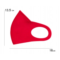 Маска Пітта RedPoint тканинна з фіксацією Червона, розмір М