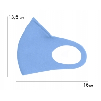 Маска Пітта RedPoint тканинна з фіксацією Блакитна, розмір М