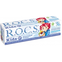 Зубна паста R.O.C.S. для дітей Фруктовий ріжок (без фтору), 45г