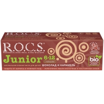 Зубна паста R.O.C.S. Junior Шоколад і Карамель, 74г