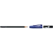 Олівець чорнографітний Faber-Castell  B PERFECT PENCIL синій