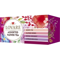Чай квітковий асорті пакетований Lovare 24шт х 1,5г