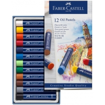 Набір пастелі олійної  Faber-Castell Oil Pastels, 12 кольорів