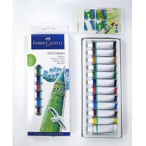 Фарби олійні кольорові  Faber-Castell Creative Studio, 12 туб х 12 мл, 12 кольорів