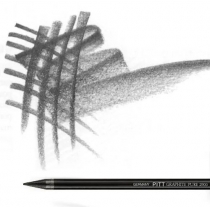 Набір графітний Faber-Castell PITT Monochrome 19 предметів в металевій коробці
