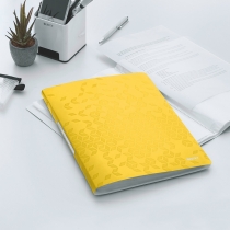 Папка з файлами  Leitz WOW  20 файлів колір жовтий металік