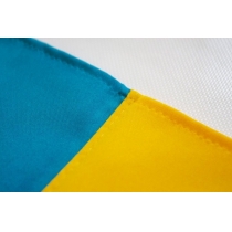 Прапор України (90см*135см) із габардину, з прошитим тризубом