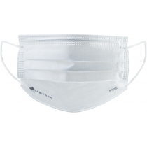 Медична маска Abifarm М95, 3-шарова нестерильная біорозкладні, 99,9% захист (100 шт в коробці)