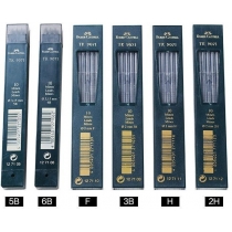 Графітний грифель для цангових олівців Faber-Castell ТК 9071 твердий. B (2.0 мм), 10 шт. в пеналі