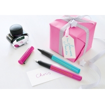 Чорнило для перових ручок Faber-Castell Fountain Pen Ink Bottle Pink, 30 мл колір рожевий