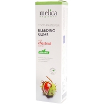 Зубна паста для кровоточивих ясен Melica Organic з екстрактом каштана, 100 мл