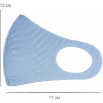 Маска Пітта Red Point тканинна розмір S/M Блакитна 13 x 17 см (ХР.02.Т.19.46.000)