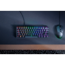 Клавіатура ігрова Razer Huntsman Mini Purple Switch USB RU RGB, Black