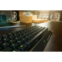 Клавіатура ігрова Razer BlackWidow V3 Mini HyperSpeed Green Switch WL/BT/USB RU RGB, Black