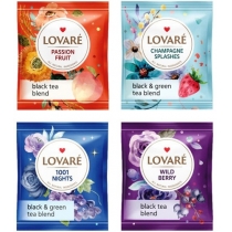Чай  пакетований Lovare Асорті 4 види по 8 шт