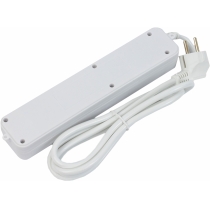 Подовжувач мережевий з 2*USB-2,1А 3 розетки 1,8 м, 3х1,6мм2 ULTRA SSW3-1.8