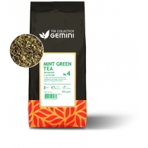 Чай листовий зелений з м'ятою Gemini Tea Collection Mint Green Tea 100г