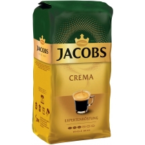 Кава в зернах смажена Jacobs Crema 500 г
