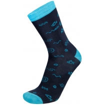 Шкарпетки "Мавка" демісезонні бавовняні DUNA 5614; 21-23; темно-синій
