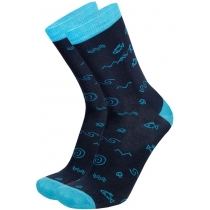 Шкарпетки "Мавка" демісезонні бавовняні DUNA 5614; 21-23; темно-синій