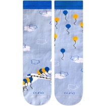 Шкарпетки демісезонні хлопковые "Мрія" DUNA 5639; 24-26; світло-голубий