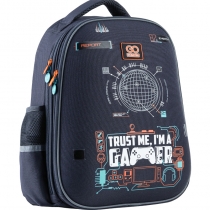 Рюкзак шкільний GoPack Education напівкаркасний 165M-5 Gamer