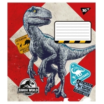 Зошит 18 аркушів, лінія, "Jurassic world"