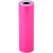 Етикетки-цінники Economix 21х12 мм рожеві (1000 шт. / рул.), E21301-09