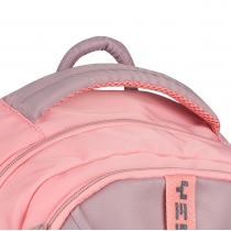 Рюкзак YES T-120  "Urban design style", сірий/рожевий