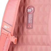 Рюкзак YES T-120  "Urban design style", сірий/рожевий