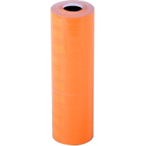 Етикетки-цінники Economix 21х12 мм помаранчеві (1000 шт. / рул.), E21301-06