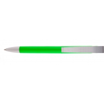 Ручка кулькова OPTIMA PROMO BORDEAUX. Корпус зелений, пише синім.
