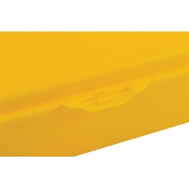 Ланч-бокс (контейнер для їжі) ECONOMIX SNACK 750 мл, жовтий