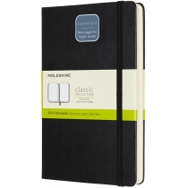 Записник Moleskine Classic Expanded 13 х 21 см / Нелінований Чорний