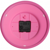 Годинник настінний пластиковий Optima DONUT, рожевий