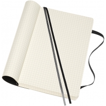 Записник Moleskine Classic Expanded 13 х 21 см / Клітинка Чорний М'який