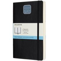 Записник Moleskine Classic Expanded 13 х 21 см / Точка Чорний М'який