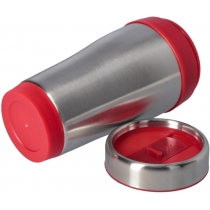Термокружка металева COMFORT Optima Promo 450 мл, червона