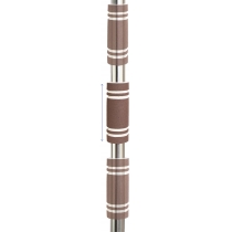 Мітла Optima cleaning універсальна з ручкою 118 см руда