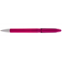 Ручка кулькова OPTIMA PROMO PALERMO. Корпус рожевий, пише синім.